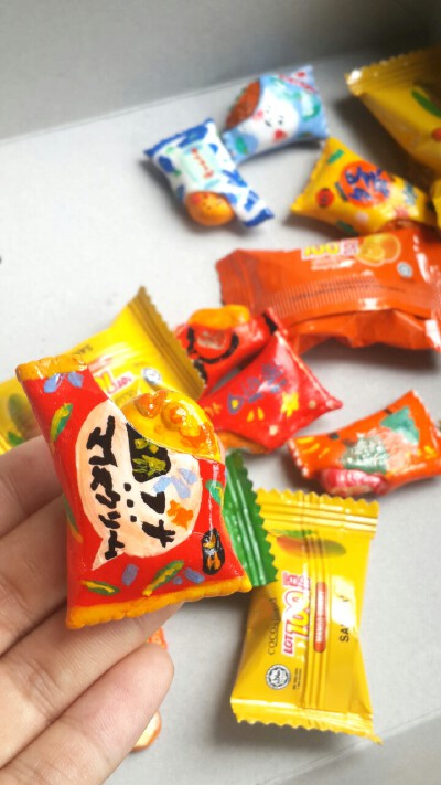 雪糕鱼饼 粘土