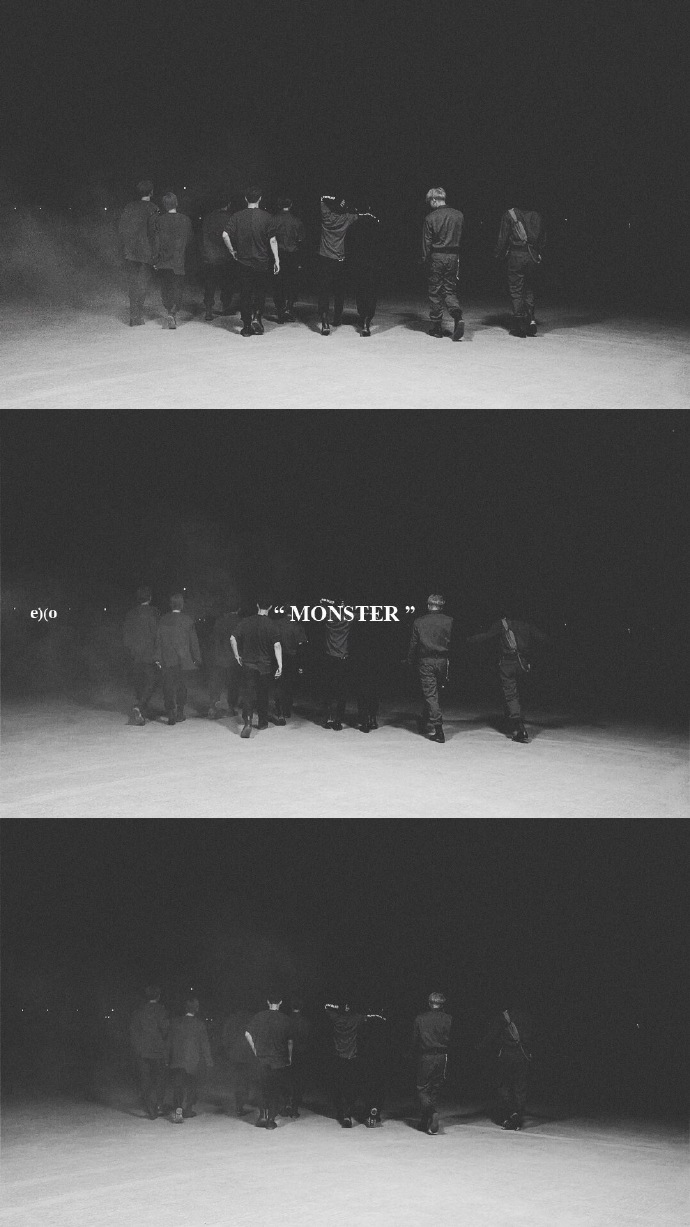 #EXO# 无水印壁纸..我睡觉了..午安.. 《EX'ACT》是韩国男子组合EXO发行的第三张正规专辑。将于2016年6月9日公开。其中包含双主打曲《Monster》和《Lucky One》。