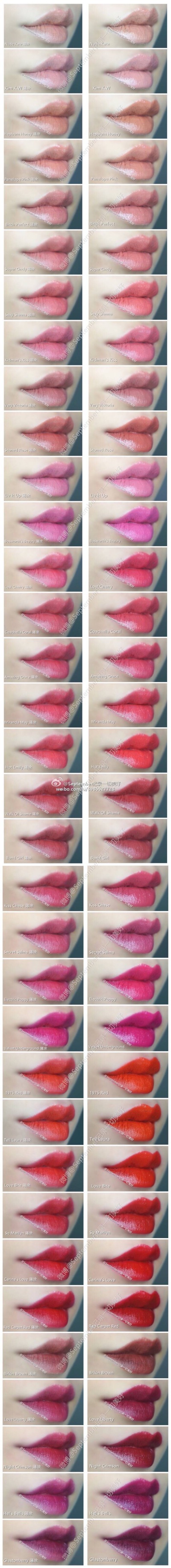 Charlotte Tilbury。喜欢stoned rose。