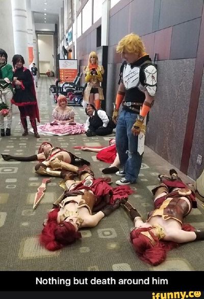 RWBY COS 哈哈哈哈外国人会玩