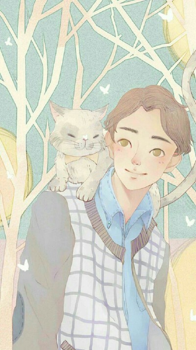 锁屏-壁纸-关于猫