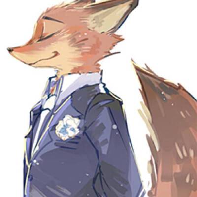 情侣头像 疯狂动物城