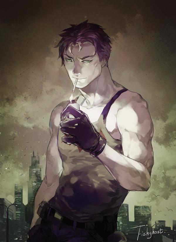 Jason Todd_魚鬼_DC圈插画_网易GACHA二次元社区