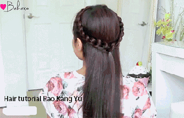 DIY几款美美的编发 简单的改变下自己 一起来学吧
