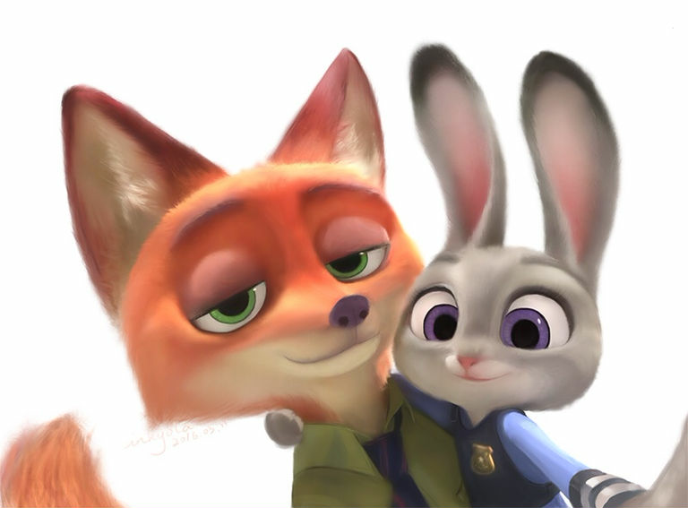 可爱小狐兔zootopia p站 萌