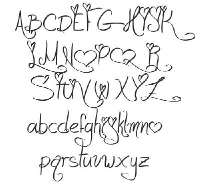 【手帐 素材】各种字母、数字的字体素材，用来写标题很不错哦~特别是写bullet journal #手帐素材# #手帐#