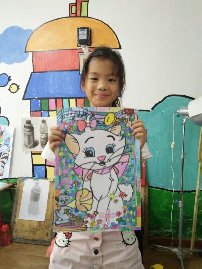 儿童画！学生的作品
