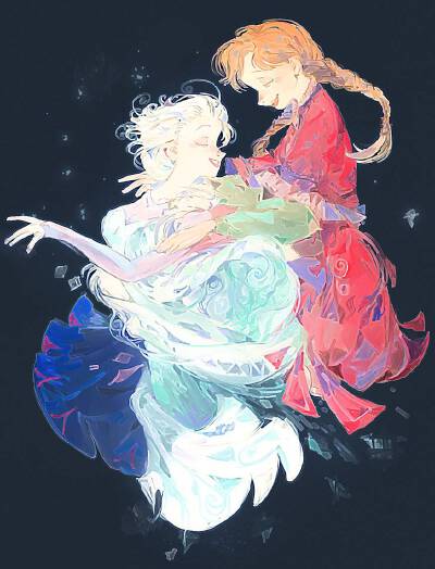 日本画师じしゃく插画作品