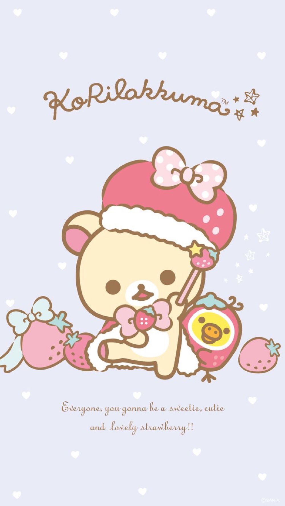 iPhone 壁纸 轻松熊 rilakkuma