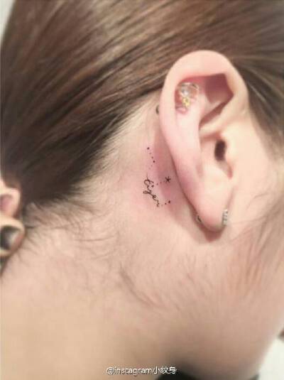 小清新纹身 女生纹身