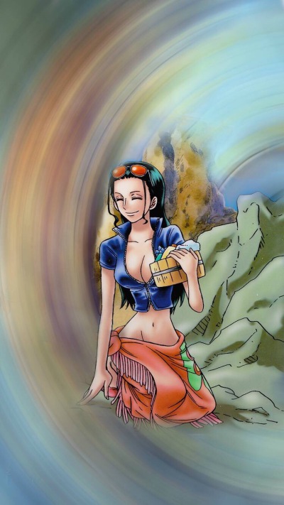 动漫 壁纸 锁屏 海贼王 ONEPIECE 女神罗宾酱