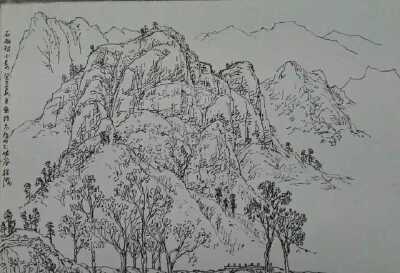 [庞老师系列]河南石板岩写生