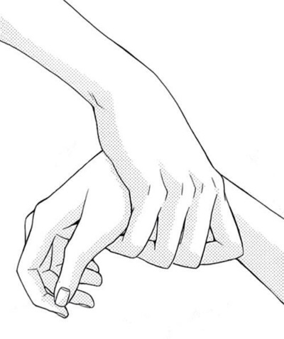 橡皮章线稿 holding