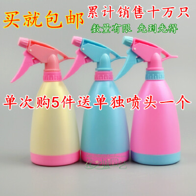 包邮疯抢园艺工具糖果色喷壶洒水壶喷水壶手压式喷水瓶多肉喷雾