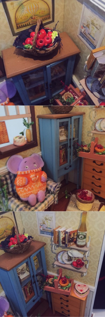 微缩 diy小屋 细节图 作者微博by 梦砂壶阁