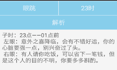 生活百科之眼跳