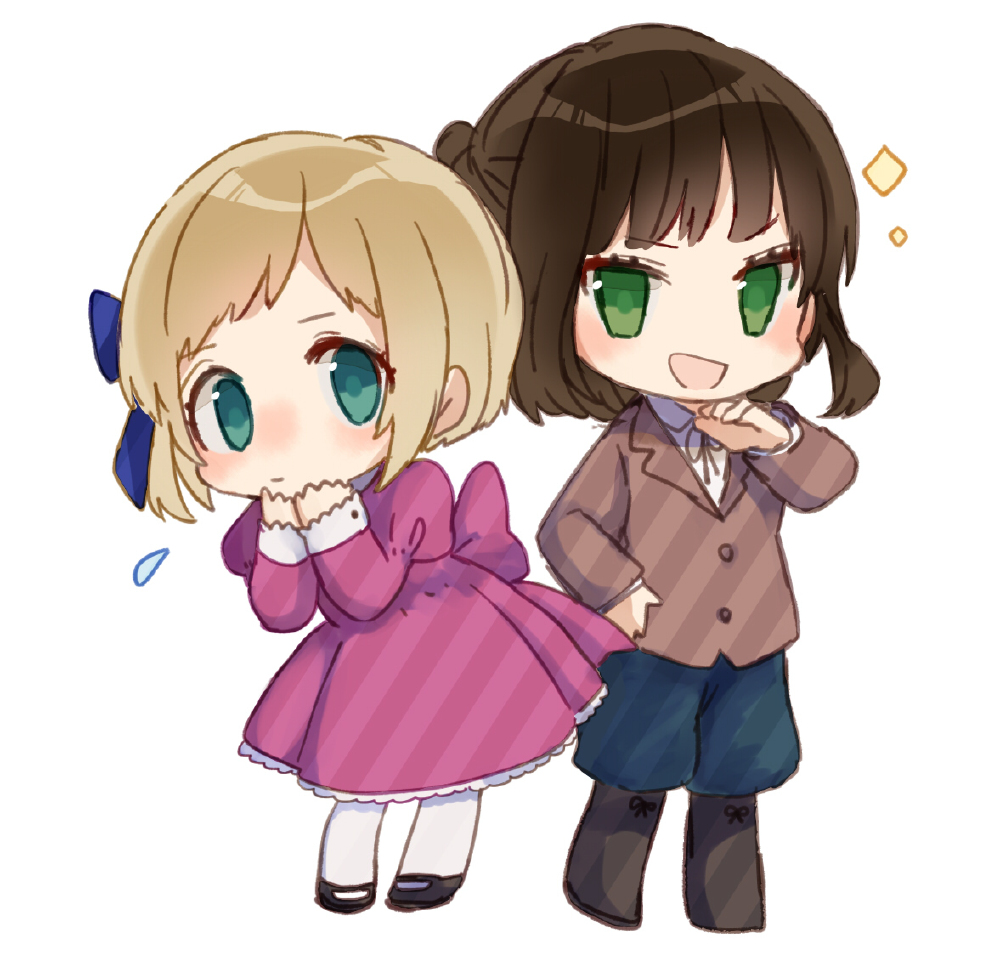 【画师id：id=14081925 ▼furumachi pid：59546084】诺拉 捷/克 pixiv aph 黑塔利亚 女子组