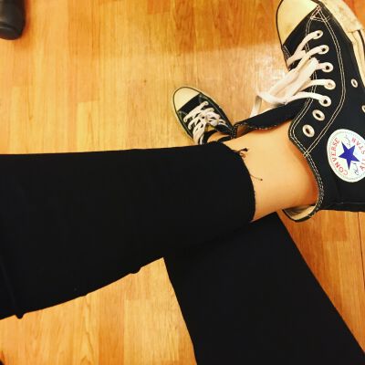 查令街秋冬高腰显瘦黑色百搭保暖加绒弹力毛边小脚裤外穿打底裤女