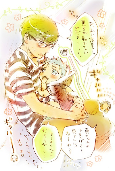 #黑子的篮球# 小黑子baby好萌~~~~ twi：hasu_wakusei