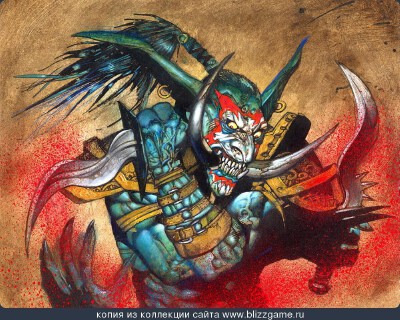 ★暴乱狂战士Frothing Berserker——战士——仆从，稀有度：稀有。在投身狂战士这份很有前途的工作之前，他是一个会计。原画画师：Simon Bisley★ 【新浪微博高清无水印iphone萌壁纸】
