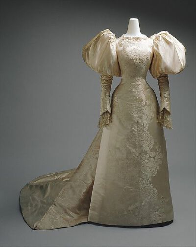 1896 wedding dress
