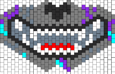 Grey Wolf Styled Mask
