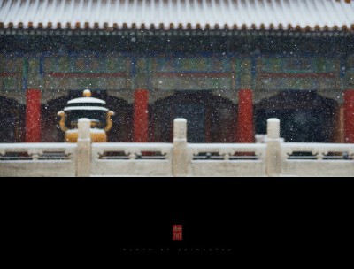 早安，故宫雪景 | 来自摄影师@木白-文