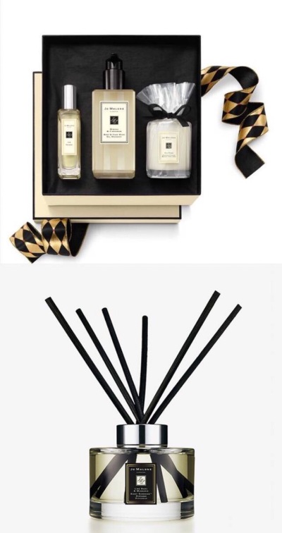Jo Malone 祖马龙推出2016年圣诞限量套盒及单品，包括了香薰，香水，润肤乳等产品