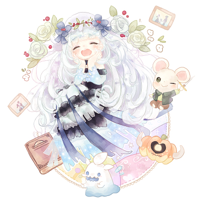 插画手绘 二次元 美女 动漫 萌 壁纸 头像 女孩 ღ ¤̴̶̷̤́‧̫̮ ¤̴̶̷̤̀ 麽麽