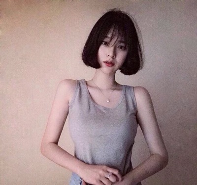 美美的短发怎么打理都可以