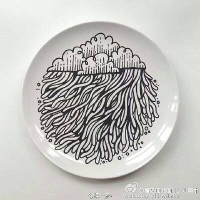 手绘.盘子