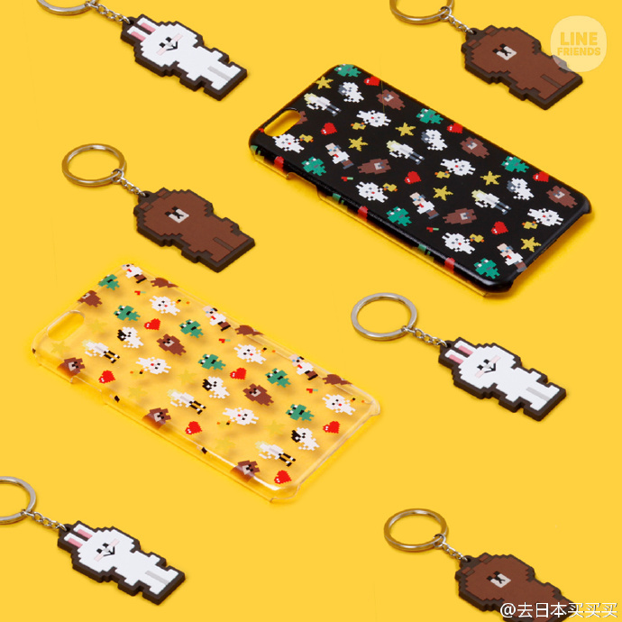 ピコピコ LINE FRIENDS x TOKYO PiXEL，这次的新系列，以丰富多彩的生活用品为主打，包括水杯，环保帆布袋，手机壳，方巾，挂钟等