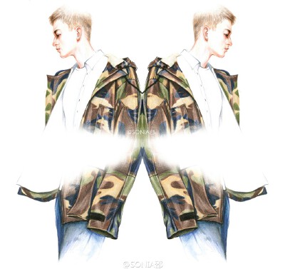 SONIA手绘服装效果图步骤