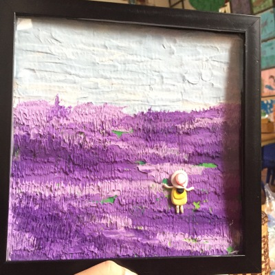 幼儿园手工作品展纸黏土作品