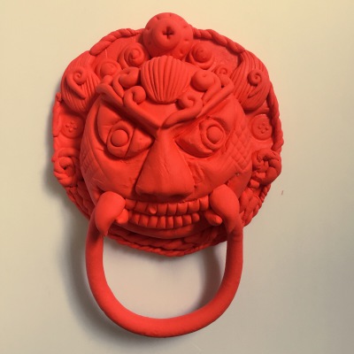 幼儿园手工作品展纸黏土作品