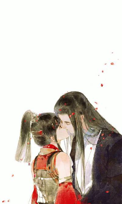 “难得三生有幸，难得一往情深。”
～伊吹五月绘［古风］［插画］［手绘］［古韵］［剑网怕了］［唯美］