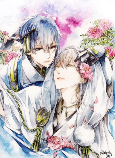 刀剑乱舞☆三日月宗近☆鹤丸国永