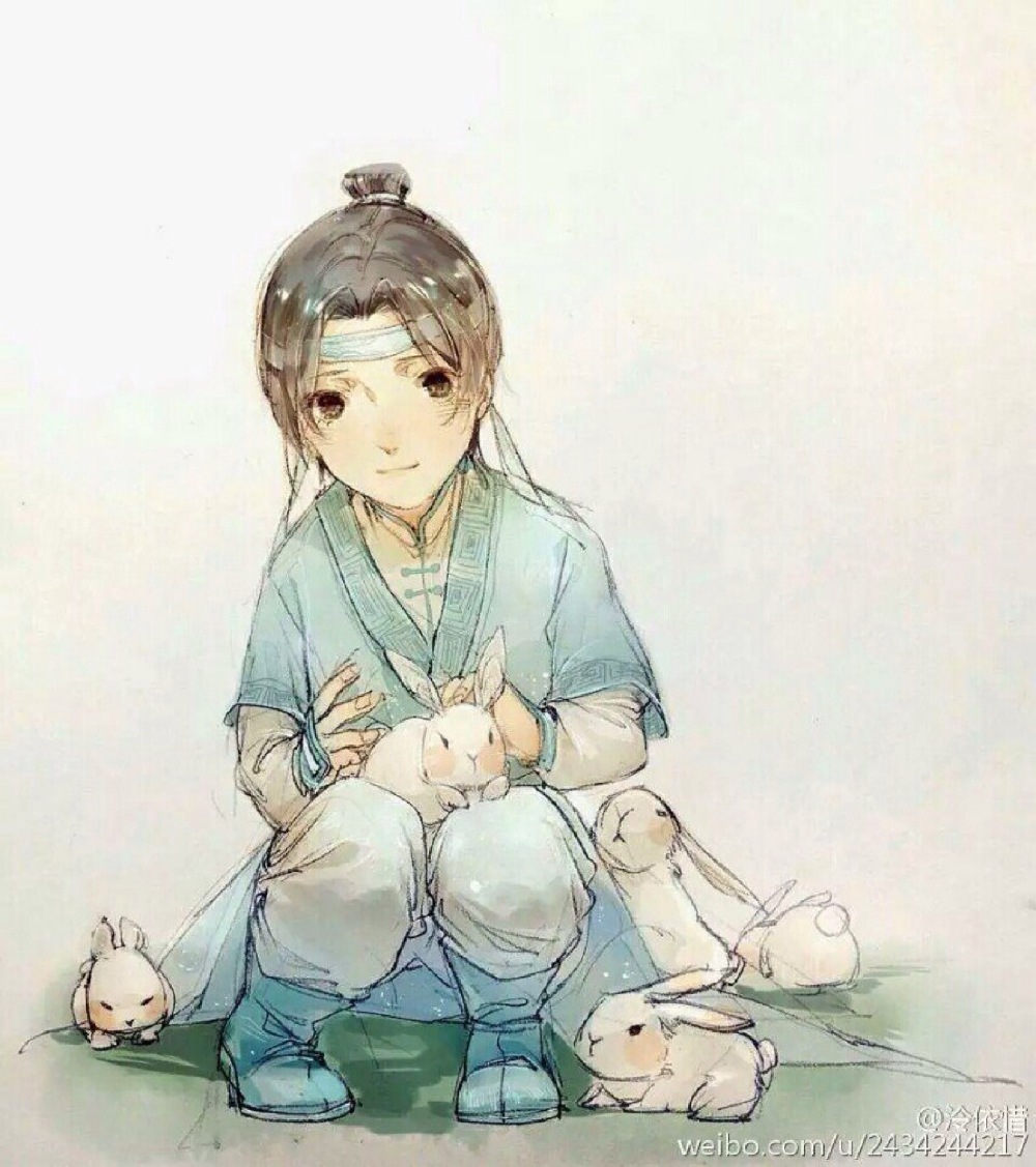 小蓝湛，蓝忘机