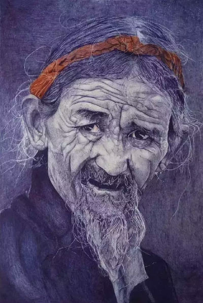 超厉害的圆珠笔画