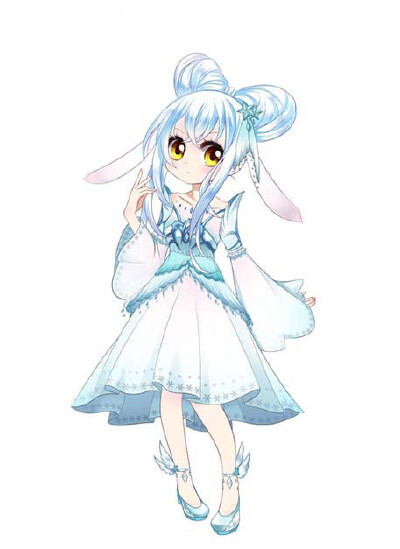 空色幻想套装
连衣裙：空色
鞋子：空色玻璃鞋
饰品：空色星星发夹