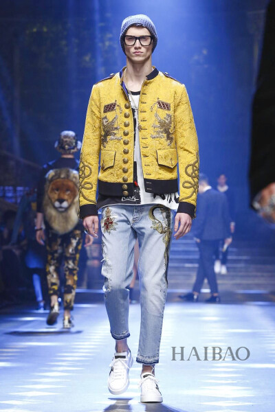 2017秋冬米兰男装周：杜嘉班纳 (Dolce&Gabbana) 男装秀创意视频