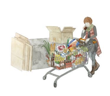 마트에서 장을 본 날
超市里过日子
在张看来空腹状态不行吗！！最后，这么乱买乱扔了。购物。刚刚购买的咖啡而后悔。我你什么时候吃。。