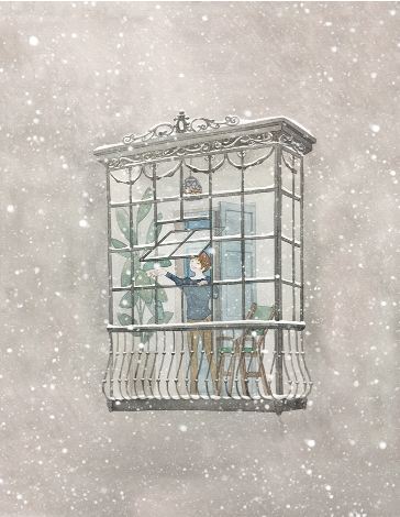 겨울날_눈이와요!
冬天，雪岩。
雪岩。！