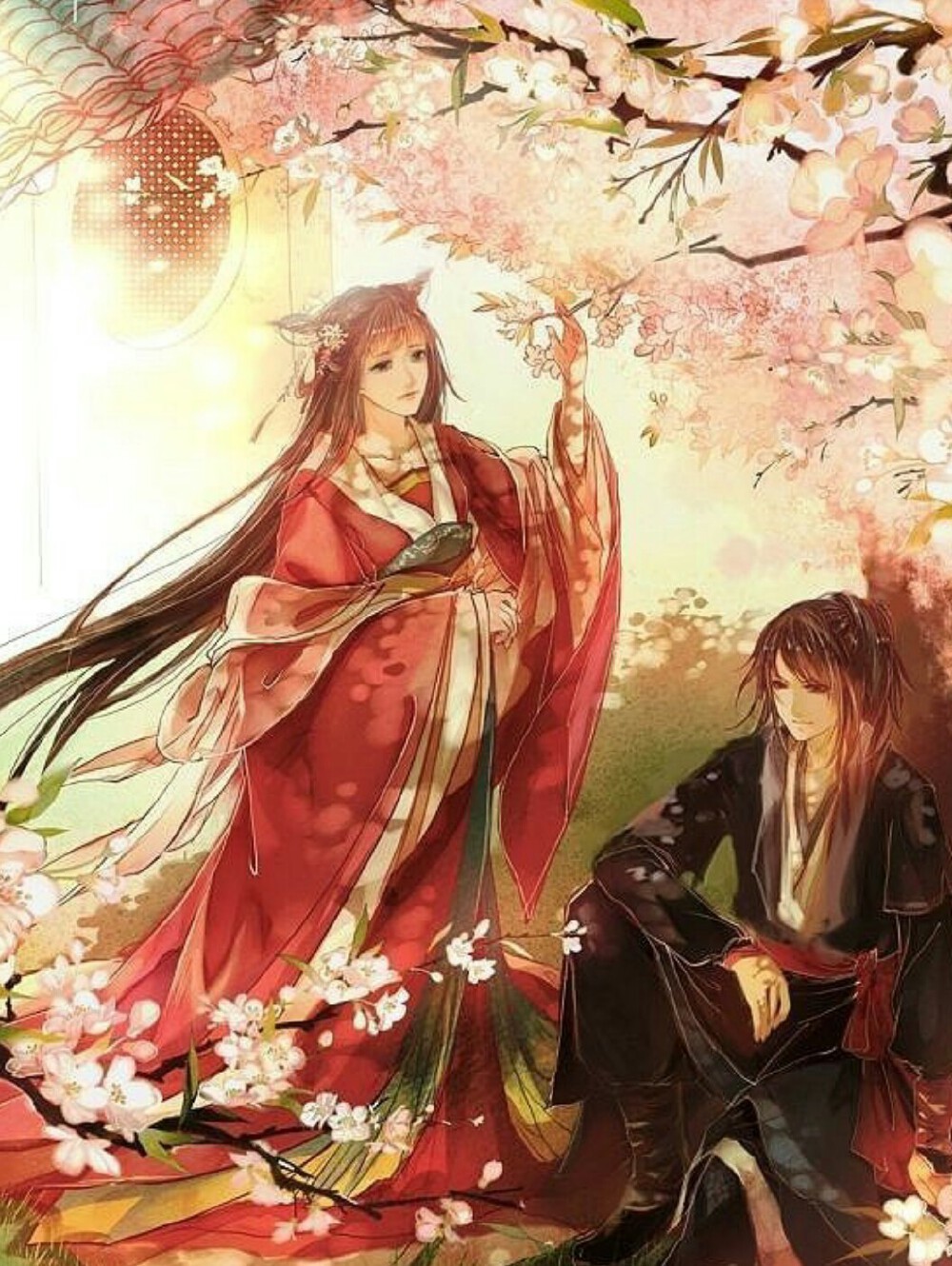 她插着腰，咬牙切齿地拍门：“混蛋，你给我滚出来！”他慵懒地打着哈欠开门，她怒气冲冲地瞪着他：“你为什么要去我家提亲！”他眉一挑，轻笑道：“身为世子的我和堂堂明家大小姐不是很般配吗？再说了，你父亲不也想把你许配给皇家吗？”她气愤不已：“皇家的人那么多，轮得到你吗？”他轻叹：“据我所知，目前皇家适合娶妻的只有我一人。”她生气地转身离去，他站在原地看着她离去的背影喃喃：“真是个傻瓜，我不过是想寻个借口，与你地老天荒罢了。”
