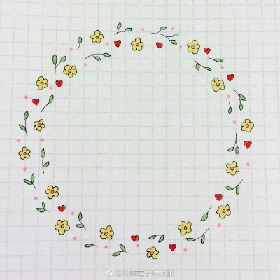 手账花环