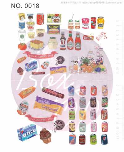 手绘食品