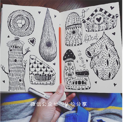 儿童画 创意 儿童 线描 线描画