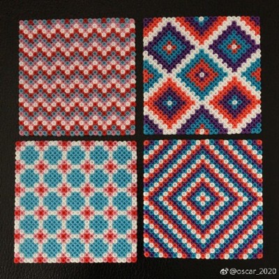 小舞家PBead拼豆杯垫系列