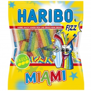 德国进口haribo小熊糖彩虹意面酸糖口味软糖 现货