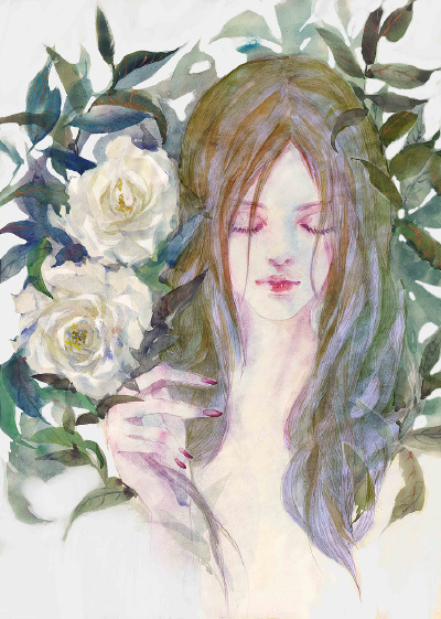 〔 水彩美人 〕 作者' ENOFNO